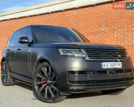 Черный Ленд Ровер Рендж Ровер, объемом двигателя 4.39 л и пробегом 27 тыс. км за 285000 $, фото 7 на Automoto.ua