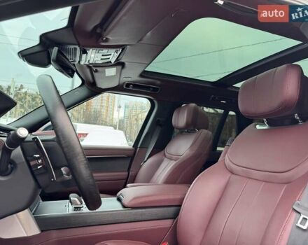 Черный Ленд Ровер Рендж Ровер, объемом двигателя 4.39 л и пробегом 10 тыс. км за 249999 $, фото 25 на Automoto.ua