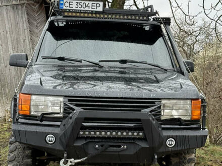 Черный Ленд Ровер Рендж Ровер, объемом двигателя 4.55 л и пробегом 210 тыс. км за 15500 $, фото 1 на Automoto.ua