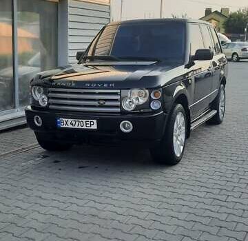 Черный Ленд Ровер Рендж Ровер, объемом двигателя 4.4 л и пробегом 280 тыс. км за 7800 $, фото 1 на Automoto.ua