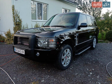 Ленд Ровер Рендж Ровер 2003 в Перечине на Automoto.ua Черный Ленд Ровер Рендж Ровер, объемом двигателя 4.4 л и пробегом 325 тыс. км за 7000 $, фото 1 на Automoto.ua