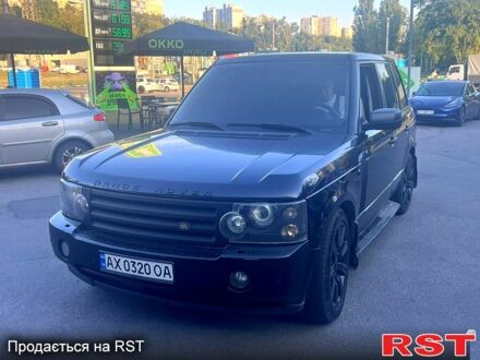 Чорний Ленд Ровер Рендж Ровер, об'ємом двигуна 4.4 л та пробігом 185 тис. км за 9000 $, фото 1 на Automoto.ua