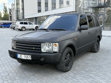 Ленд Ровер Рендж Ровер 2003 в Днепре (Днепропетровске) на Automoto.ua Черный Ленд Ровер Рендж Ровер, объемом двигателя 3 л и пробегом 310 тыс. км за 3599 $, фото 1 на Automoto.ua