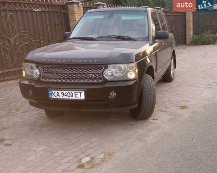 Черный Ленд Ровер Рендж Ровер, объемом двигателя 4.4 л и пробегом 485 тыс. км за 8500 $, фото 1 на Automoto.ua