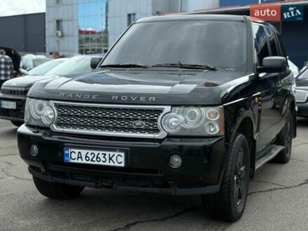 Черный Ленд Ровер Рендж Ровер, объемом двигателя 4.4 л и пробегом 395 тыс. км за 6200 $, фото 1 на Automoto.ua