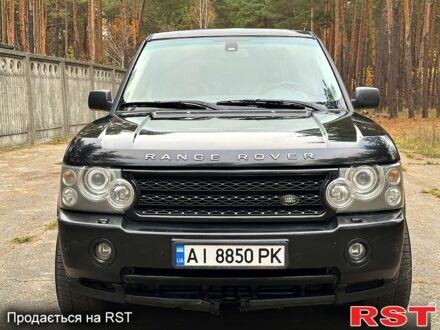 Черный Ленд Ровер Рендж Ровер, объемом двигателя 4.4 л и пробегом 395 тыс. км за 6600 $, фото 1 на Automoto.ua