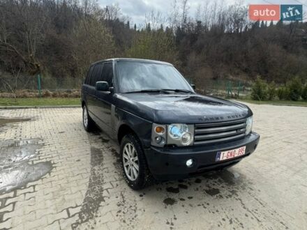 Черный Ленд Ровер Рендж Ровер, объемом двигателя 3 л и пробегом 460 тыс. км за 6500 $, фото 1 на Automoto.ua