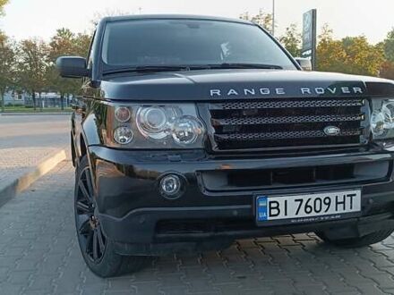 Черный Ленд Ровер Рендж Ровер, объемом двигателя 4.2 л и пробегом 180 тыс. км за 12500 $, фото 1 на Automoto.ua