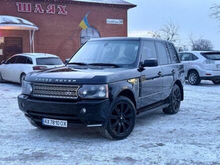 Черный Ленд Ровер Рендж Ровер, объемом двигателя 4.4 л и пробегом 381 тыс. км за 8000 $, фото 1 на Automoto.ua