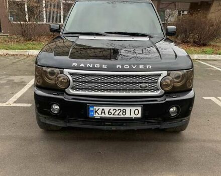 Черный Ленд Ровер Рендж Ровер, объемом двигателя 4.2 л и пробегом 255 тыс. км за 8800 $, фото 1 на Automoto.ua