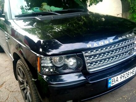 Черный Ленд Ровер Рендж Ровер, объемом двигателя 4.2 л и пробегом 330 тыс. км за 15350 $, фото 1 на Automoto.ua