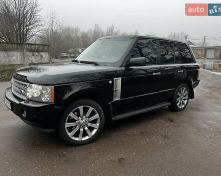 Черный Ленд Ровер Рендж Ровер, объемом двигателя 4.2 л и пробегом 191 тыс. км за 9800 $, фото 1 на Automoto.ua