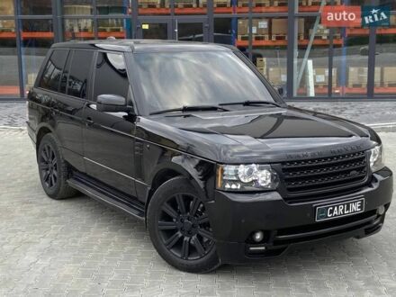 Черный Ленд Ровер Рендж Ровер, объемом двигателя 4.2 л и пробегом 320 тыс. км за 11300 $, фото 1 на Automoto.ua