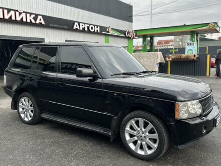 Черный Ленд Ровер Рендж Ровер, объемом двигателя 4.2 л и пробегом 309 тыс. км за 8999 $, фото 1 на Automoto.ua