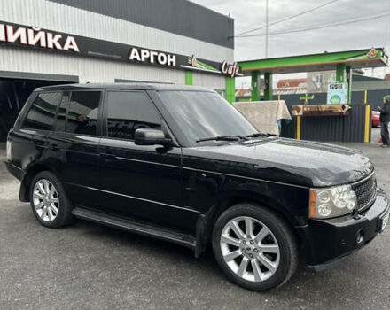 Черный Ленд Ровер Рендж Ровер, объемом двигателя 4.2 л и пробегом 309 тыс. км за 8999 $, фото 1 на Automoto.ua