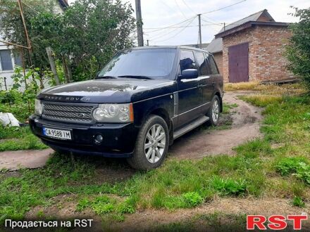 Ленд Ровер Рендж Ровер 2006 в Умани на Automoto.ua Черный Ленд Ровер Рендж Ровер, объемом двигателя 4.2 л и пробегом 320 тыс. км за 9000 $, фото 1 на Automoto.ua