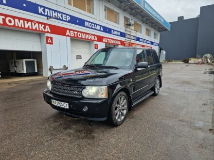 Ленд Ровер Рендж Ровер 2006 у Купянске на Automoto.ua Чорний Ленд Ровер Рендж Ровер, об'ємом двигуна 4.2 л та пробігом 204 тис. км за 12500 $, фото 1 на Automoto.ua