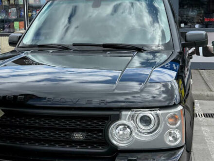 Черный Ленд Ровер Рендж Ровер, объемом двигателя 4.4 л и пробегом 470 тыс. км за 8500 $, фото 1 на Automoto.ua