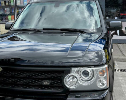 Черный Ленд Ровер Рендж Ровер, объемом двигателя 4.4 л и пробегом 470 тыс. км за 8500 $, фото 1 на Automoto.ua