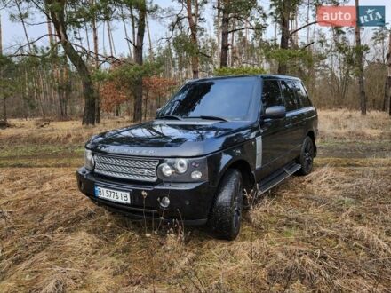 Чорний Ленд Ровер Рендж Ровер, об'ємом двигуна 3.63 л та пробігом 190 тис. км за 13600 $, фото 1 на Automoto.ua