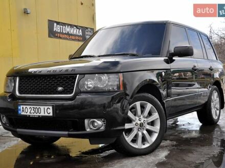 Чорний Ленд Ровер Рендж Ровер, об'ємом двигуна 3.6 л та пробігом 385 тис. км за 13500 $, фото 1 на Automoto.ua