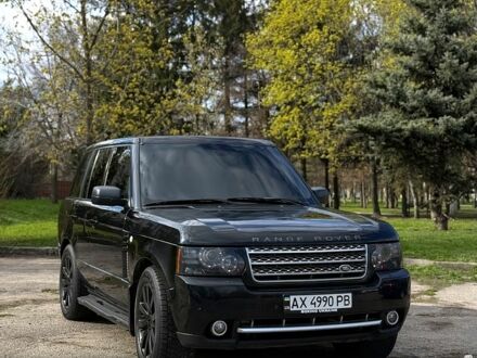 Черный Ленд Ровер Рендж Ровер, объемом двигателя 4.2 л и пробегом 350 тыс. км за 13000 $, фото 1 на Automoto.ua