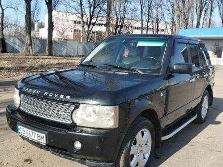 Черный Ленд Ровер Рендж Ровер, объемом двигателя 4.4 л и пробегом 265 тыс. км за 7200 $, фото 1 на Automoto.ua