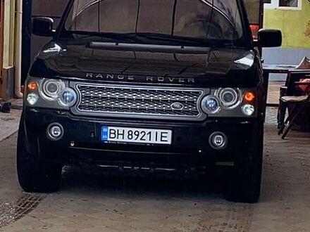 Черный Ленд Ровер Рендж Ровер, объемом двигателя 4.4 л и пробегом 205 тыс. км за 9990 $, фото 1 на Automoto.ua