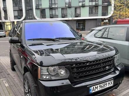 Черный Ленд Ровер Рендж Ровер, объемом двигателя 4.2 л и пробегом 250 тыс. км за 13000 $, фото 1 на Automoto.ua