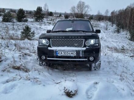 Черный Ленд Ровер Рендж Ровер, объемом двигателя 3.63 л и пробегом 475 тыс. км за 13000 $, фото 1 на Automoto.ua