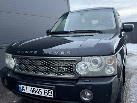 Черный Ленд Ровер Рендж Ровер, объемом двигателя 4.2 л и пробегом 377 тыс. км за 10500 $, фото 1 на Automoto.ua