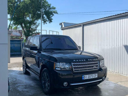 Ленд Ровер Рендж Ровер 2008 в Лубнах на Automoto.ua Черный Ленд Ровер Рендж Ровер, объемом двигателя 3.63 л и пробегом 190 тыс. км за 14000 $, фото 1 на Automoto.ua