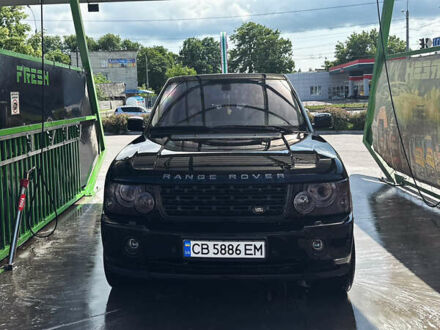 Ленд Ровер Рендж Ровер 2008 в Чернигове на Automoto.ua Черный Ленд Ровер Рендж Ровер, объемом двигателя 3.6 л и пробегом 294 тыс. км за 12500 $, фото 1 на Automoto.ua