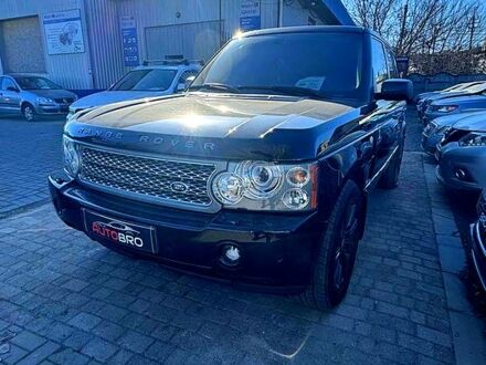 Черный Ленд Ровер Рендж Ровер, объемом двигателя 4.2 л и пробегом 225 тыс. км за 11500 $, фото 1 на Automoto.ua