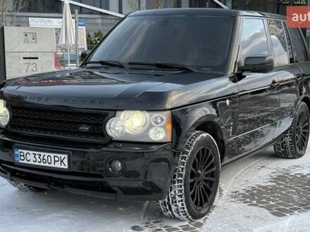 Ленд Ровер Рендж Ровер 2008 у Львові на Automoto.ua Чорний Ленд Ровер Рендж Ровер, об'ємом двигуна 4.4 л та пробігом 293 тис. км за 12800 $, фото 1 на Automoto.ua