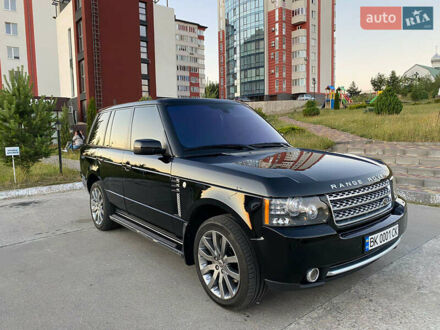 Ленд Ровер Рендж Ровер 2008 у Лубнах на Automoto.ua Чорний Ленд Ровер Рендж Ровер, об'ємом двигуна 3.63 л та пробігом 190 тис. км за 14000 $, фото 1 на Automoto.ua