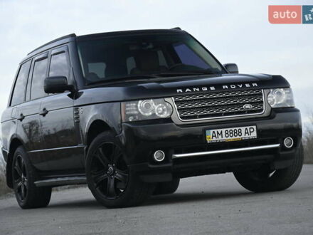Черный Ленд Ровер Рендж Ровер, объемом двигателя 3.63 л и пробегом 142 тыс. км за 18800 $, фото 1 на Automoto.ua