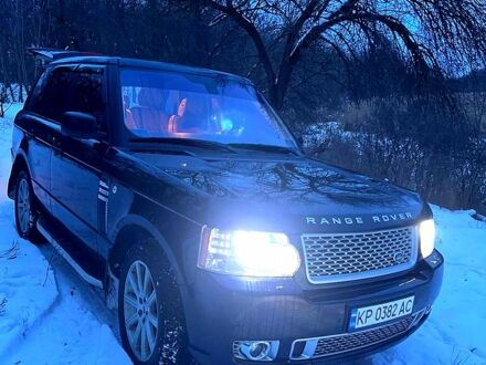 Черный Ленд Ровер Рендж Ровер, объемом двигателя 5 л и пробегом 315 тыс. км за 15000 $, фото 1 на Automoto.ua