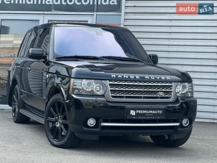 Чорний Ленд Ровер Рендж Ровер, об'ємом двигуна 5 л та пробігом 217 тис. км за 13900 $, фото 1 на Automoto.ua