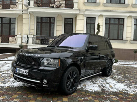 Черный Ленд Ровер Рендж Ровер, объемом двигателя 5 л и пробегом 195 тыс. км за 14500 $, фото 1 на Automoto.ua