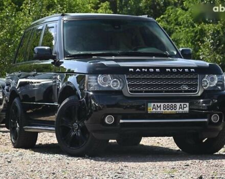 Черный Ленд Ровер Рендж Ровер, объемом двигателя 3.6 л и пробегом 142 тыс. км за 19500 $, фото 1 на Automoto.ua