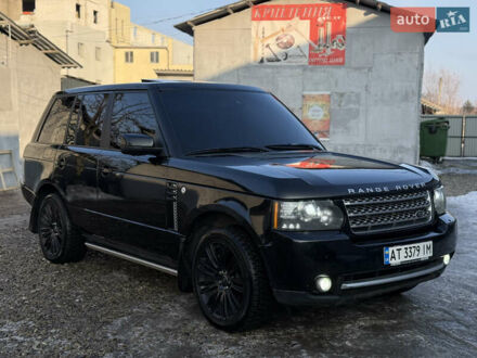 Черный Ленд Ровер Рендж Ровер, объемом двигателя 5 л и пробегом 215 тыс. км за 13500 $, фото 1 на Automoto.ua