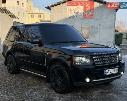 Черный Ленд Ровер Рендж Ровер, объемом двигателя 5 л и пробегом 215 тыс. км за 13500 $, фото 1 на Automoto.ua