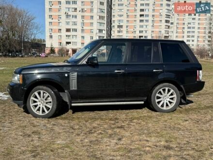 Чорний Ленд Ровер Рендж Ровер, об'ємом двигуна 5 л та пробігом 172 тис. км за 12300 $, фото 1 на Automoto.ua