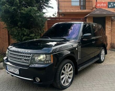 Черный Ленд Ровер Рендж Ровер, объемом двигателя 5 л и пробегом 200 тыс. км за 10999 $, фото 1 на Automoto.ua