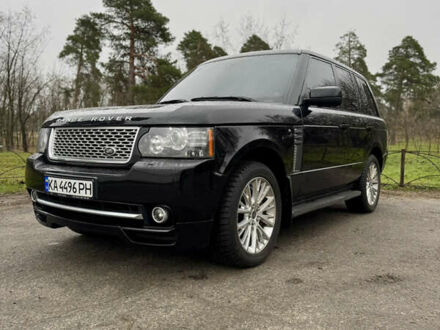 Чорний Ленд Ровер Рендж Ровер, об'ємом двигуна 5 л та пробігом 194 тис. км за 13690 $, фото 1 на Automoto.ua