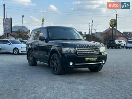 Черный Ленд Ровер Рендж Ровер, объемом двигателя 5 л и пробегом 179 тыс. км за 15800 $, фото 1 на Automoto.ua