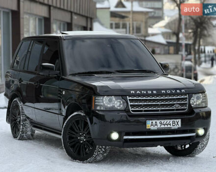 Черный Ленд Ровер Рендж Ровер, объемом двигателя 5 л и пробегом 212 тыс. км за 12999 $, фото 1 на Automoto.ua