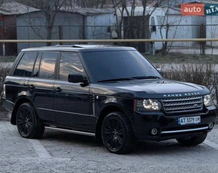 Черный Ленд Ровер Рендж Ровер, объемом двигателя 5 л и пробегом 215 тыс. км за 12999 $, фото 1 на Automoto.ua