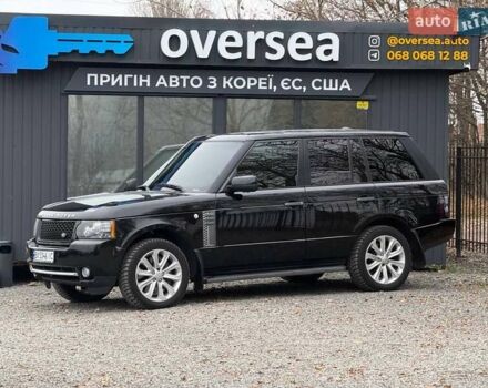 Черный Ленд Ровер Рендж Ровер, объемом двигателя 4.37 л и пробегом 171 тыс. км за 19500 $, фото 1 на Automoto.ua